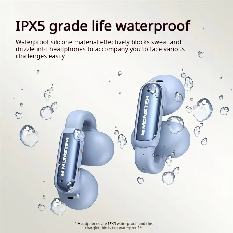 Monster Open AC601 Air Conduction Sweat And Water Resistant Bluetooth Headphone