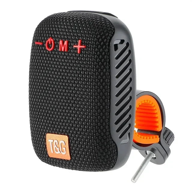 TG392 Outdoor Bicycle Portable Mini Bluetooth Speaker Waterproof FM Radio Supports TWS/TF/AUX Subwoofer Bicycle Wireless Speaker