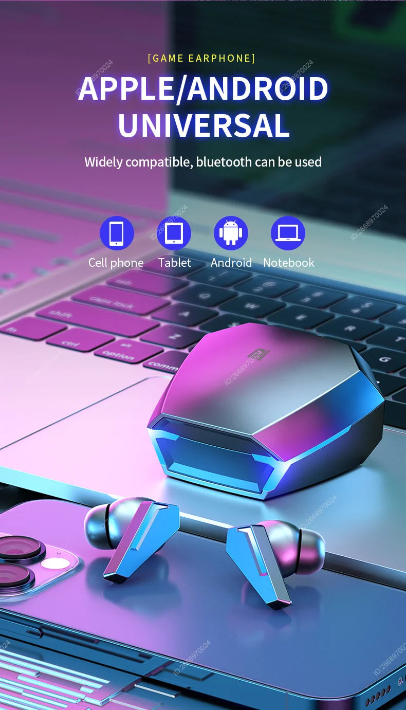 Xiaomi Redmi Wireless Bluetooth Game Earphones with Mic for Gaming Sports Hifi Headset