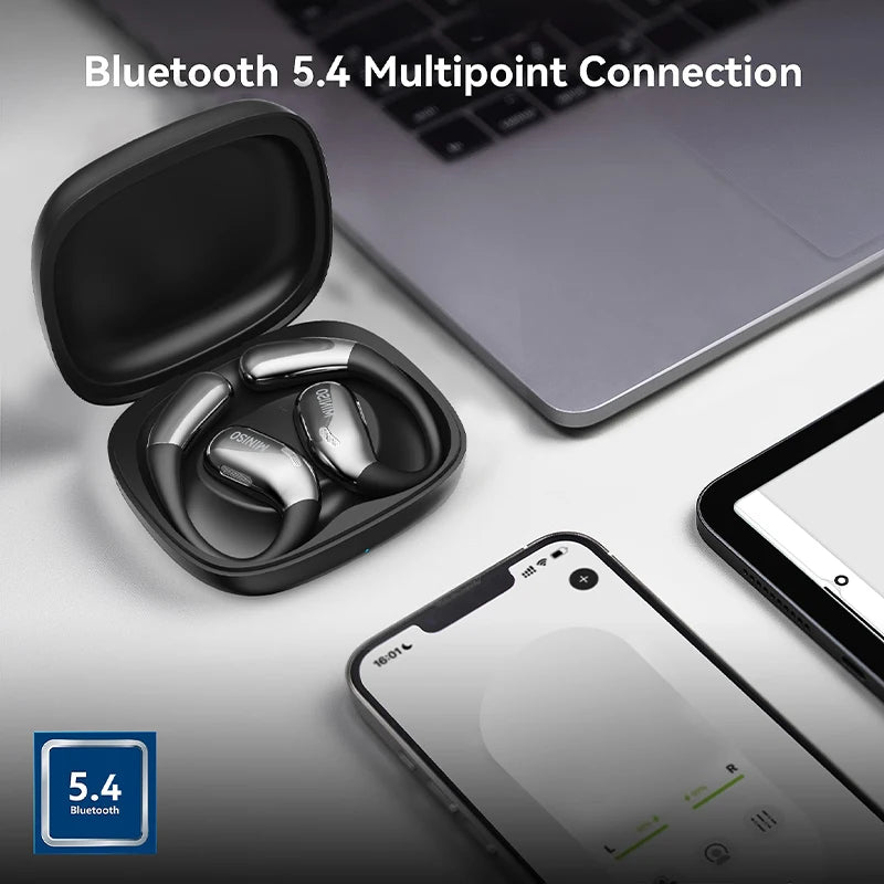 MINISO X28 Bluetooth Headset 5.4 Office Headphones ASMR Headset Wireless Headphones with Mic