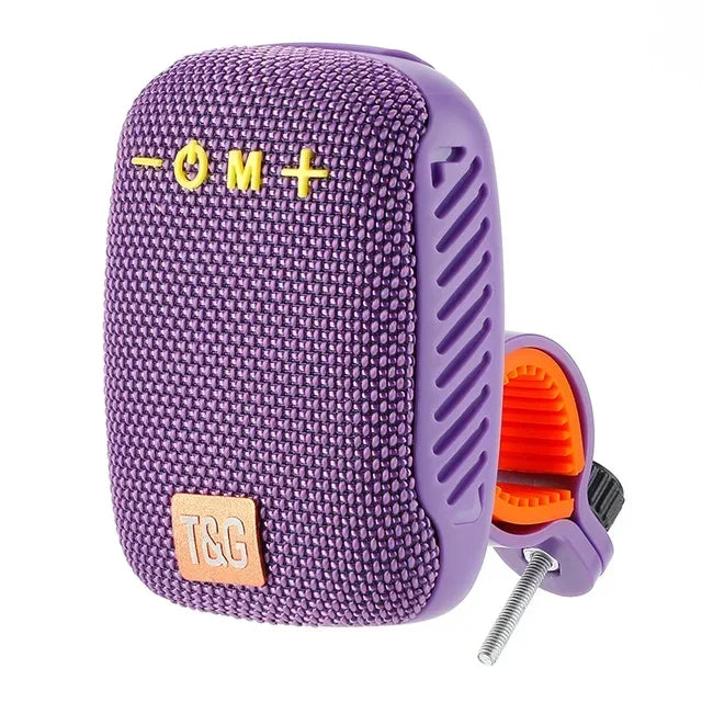TG392 Outdoor Bicycle Portable Mini Bluetooth Speaker Waterproof FM Radio Supports TWS/TF/AUX Subwoofer Bicycle Wireless Speaker