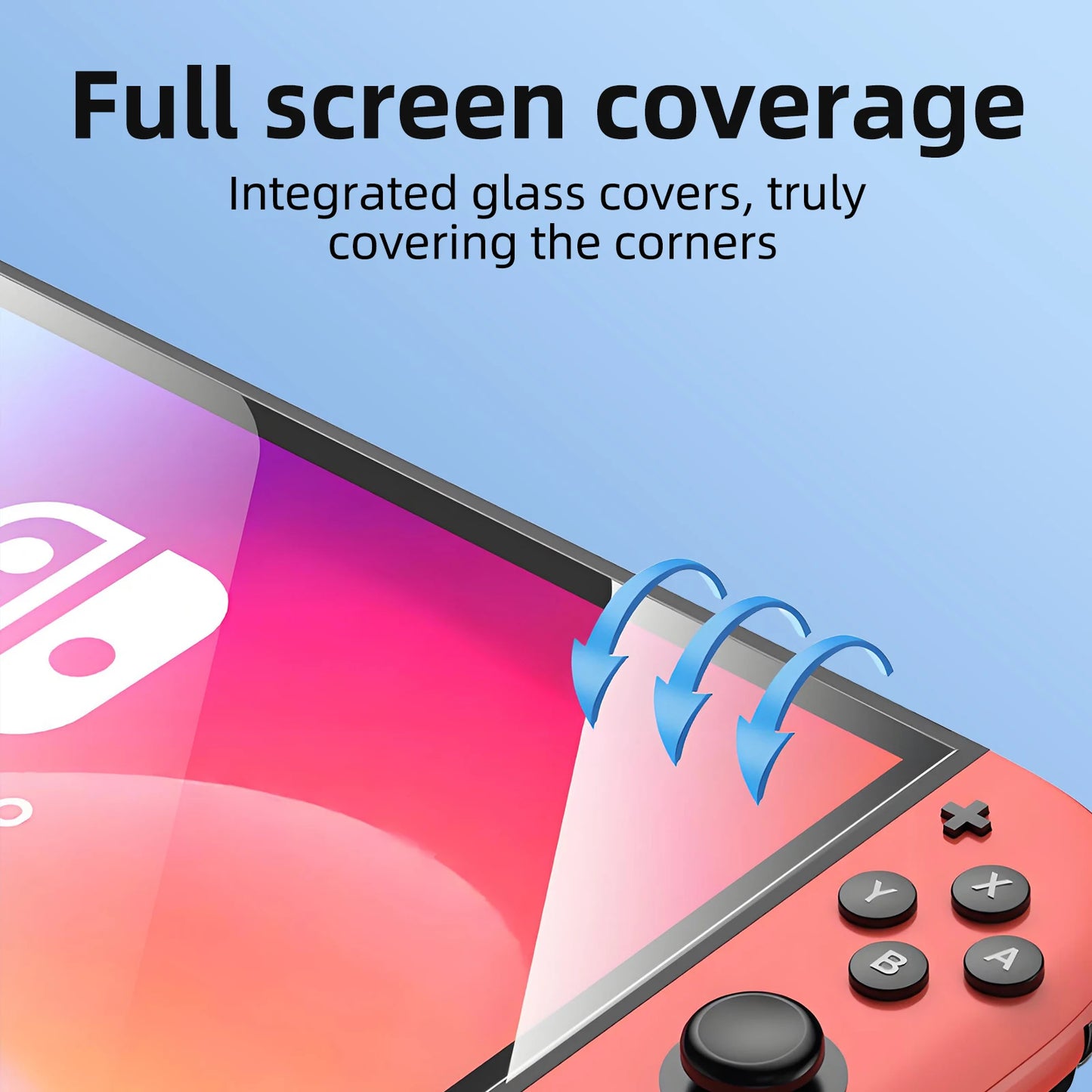 Screen Protector for Nintendo Switch 2 2025 9H Tempered Glass Switch2 Anti-Scratch & Bubble-Free Installation Kit
