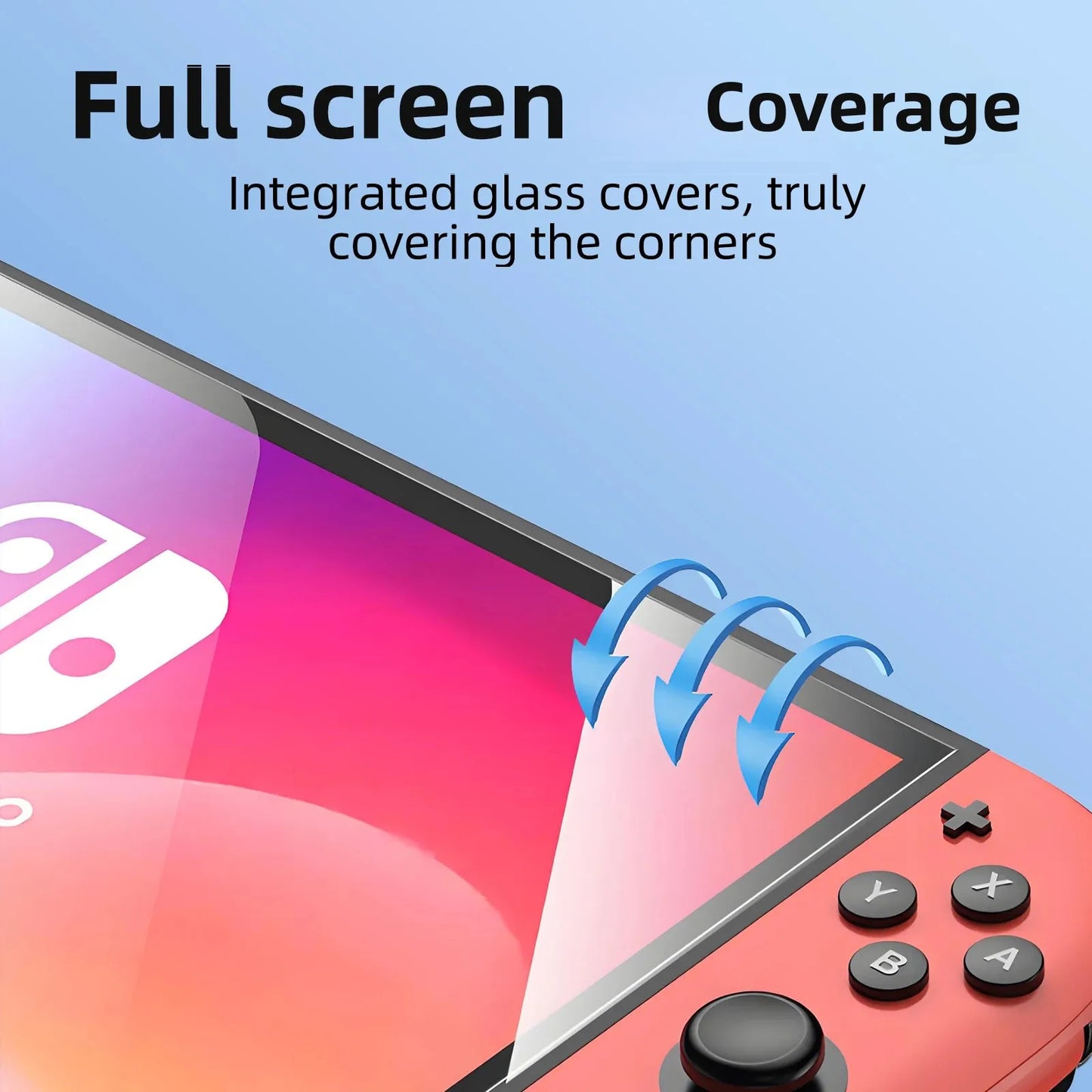 Screen Protector for Nintendo Switch 2 2025 9H Tempered Glass Switch2 Anti-Scratch & Bubble-Free Installation Kit