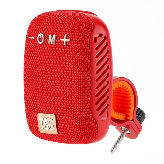 TG392 Outdoor Bicycle Portable Mini Bluetooth Speaker Waterproof FM Radio Supports TWS/TF/AUX Subwoofer Bicycle Wireless Speaker