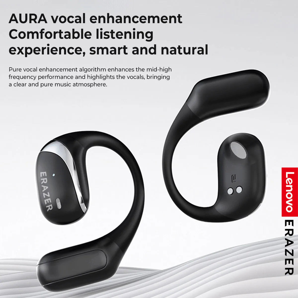 ERAZER X9 Wireless Headphones OWS Sports Open Bluetooth Earphones with Mic Noise Reduction Waterproof