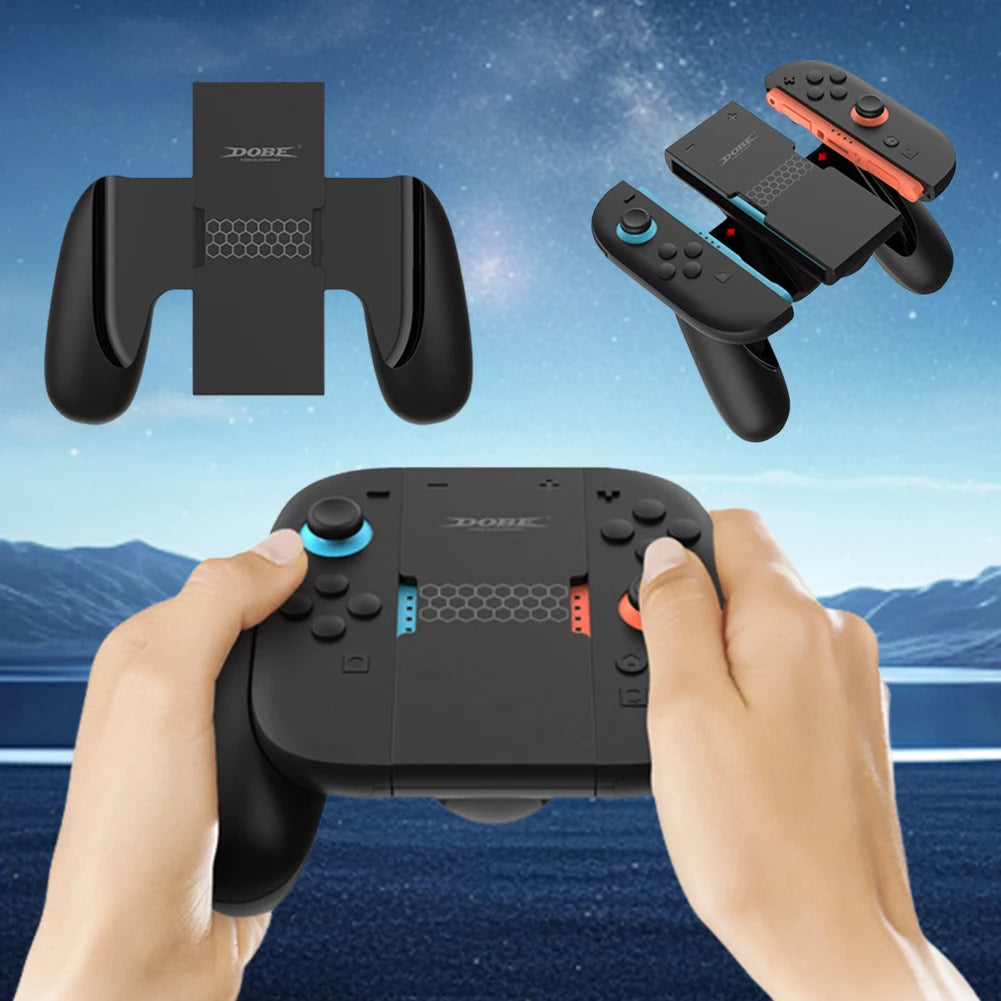 Charging Grip for Nintendo Switch 2 Joy-Con Portable Charger Dock with USB-C Cable and Charge Indicator
