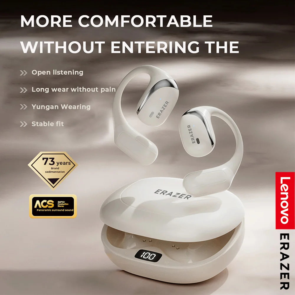 ERAZER X9 Wireless Headphones OWS Sports Open Bluetooth Earphones with Mic Noise Reduction Waterproof