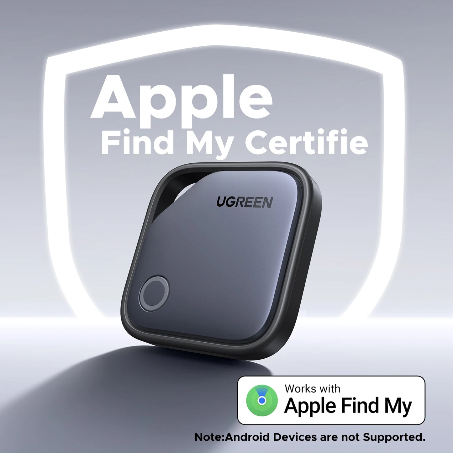 【2-Pack】 Smart Tag Bluetooth Tracker, Keys Finder Item Locator SmartTag Up to 2 Year Battery For iPhone Apple Find My (only IOS)