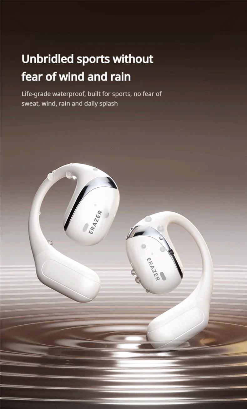 ERAZER X9 Wireless Headphones OWS Sports Open Bluetooth Earphones with Mic Noise Reduction Waterproof
