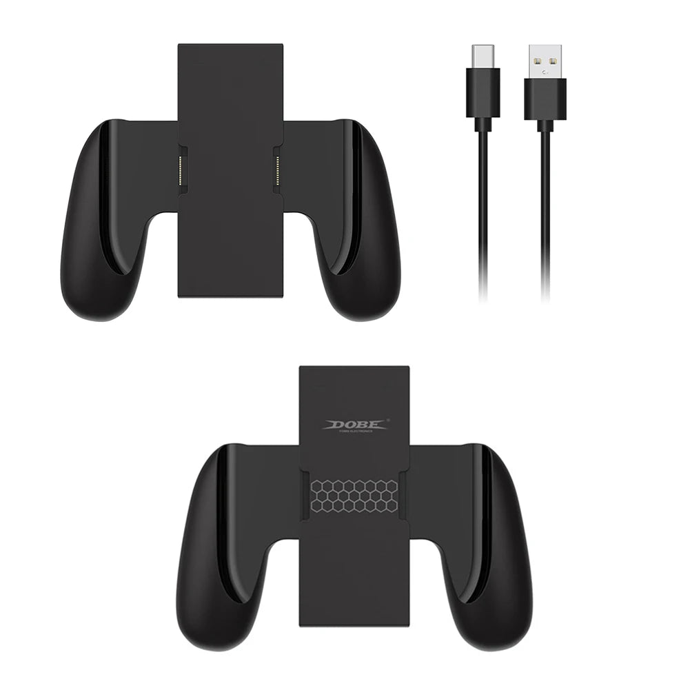 Charging Grip for Nintendo Switch 2 Joy-Con Portable Charger Dock with USB-C Cable and Charge Indicator