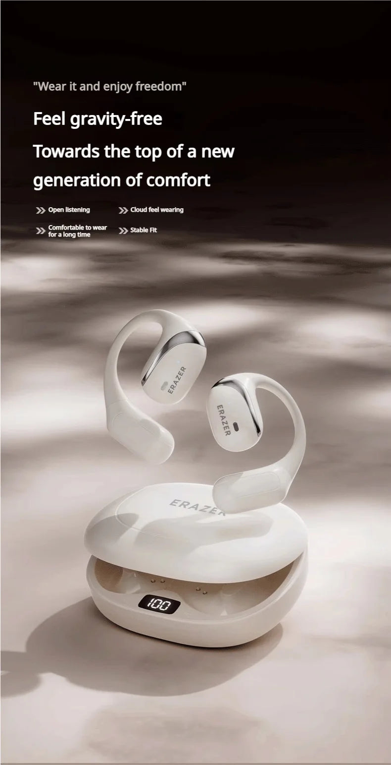 ERAZER X9 Wireless Headphones OWS Sports Open Bluetooth Earphones with Mic Noise Reduction Waterproof