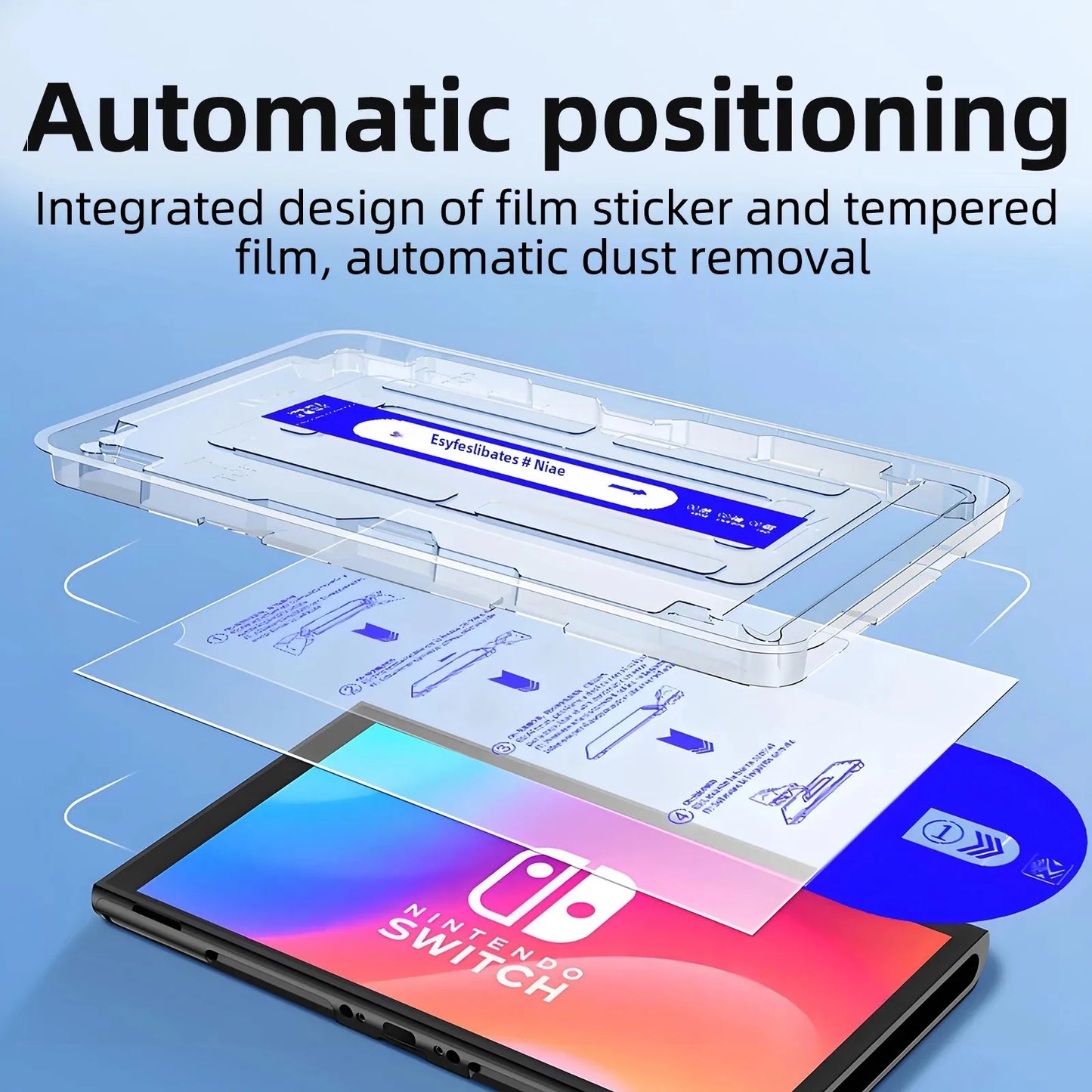 Screen Protector for Nintendo Switch 2 2025 9H Tempered Glass Switch2 Anti-Scratch & Bubble-Free Installation Kit