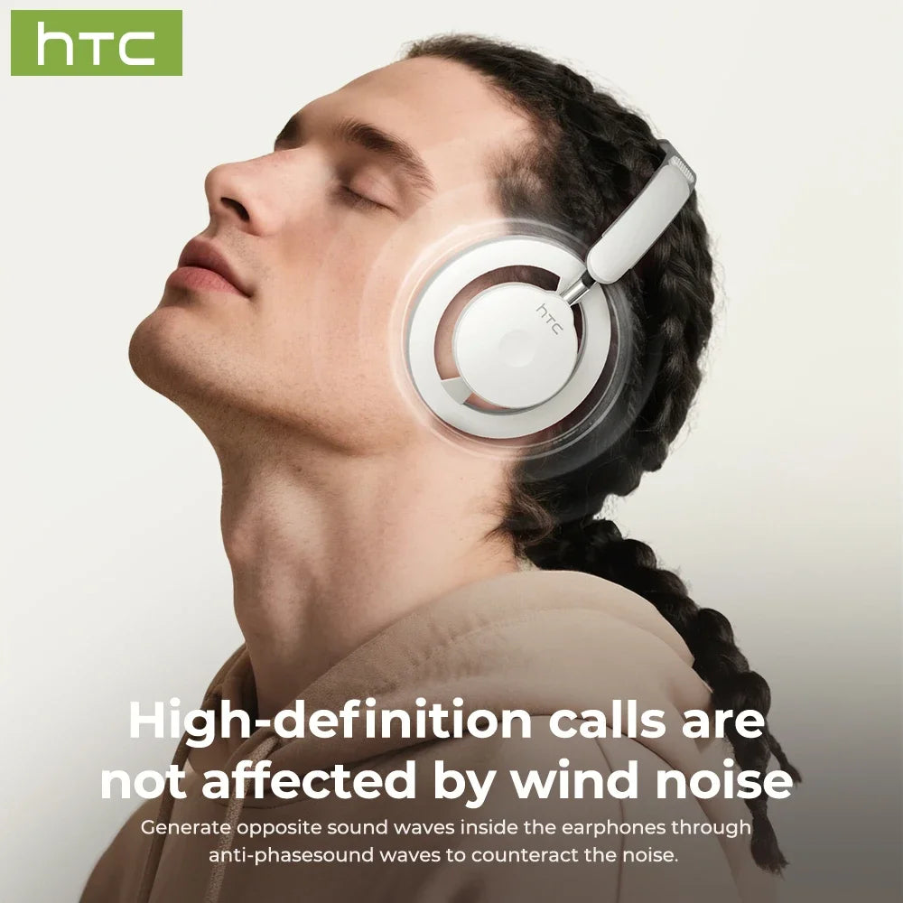 HTC HP06 Open-Ear Wireless Headphones Bluetooth V6.0 Airy Foldable AI Translate Headset