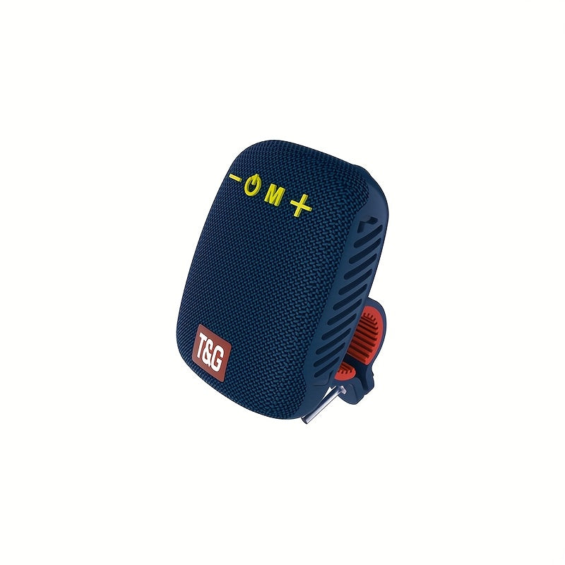 Outdoor Cycling Portable Speaker, a Compact Wireless Speaker for Cycling, Features IPX5 and TWS Capabilities. It Supports FM, TF Cards and USB Drives
