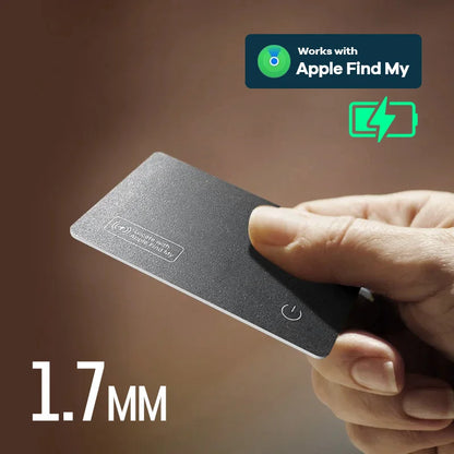 Find My Wireless Charging Tracking Wallet Card GPS  Smart Mini AirTag for apple devices