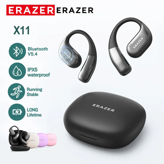 Erazer X11 Bluetooth Earphones OWS Open Sports Wireless Headphones Waterproof 6.5H HiFi Music Stere Long Lifetimeo