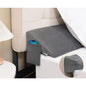 King Bed Wedge Pillow for Headboard Gap Filler(0-5"),High-Density Foam,Prevents Pillows & Items Loss,Ergonomic Design,Pockets