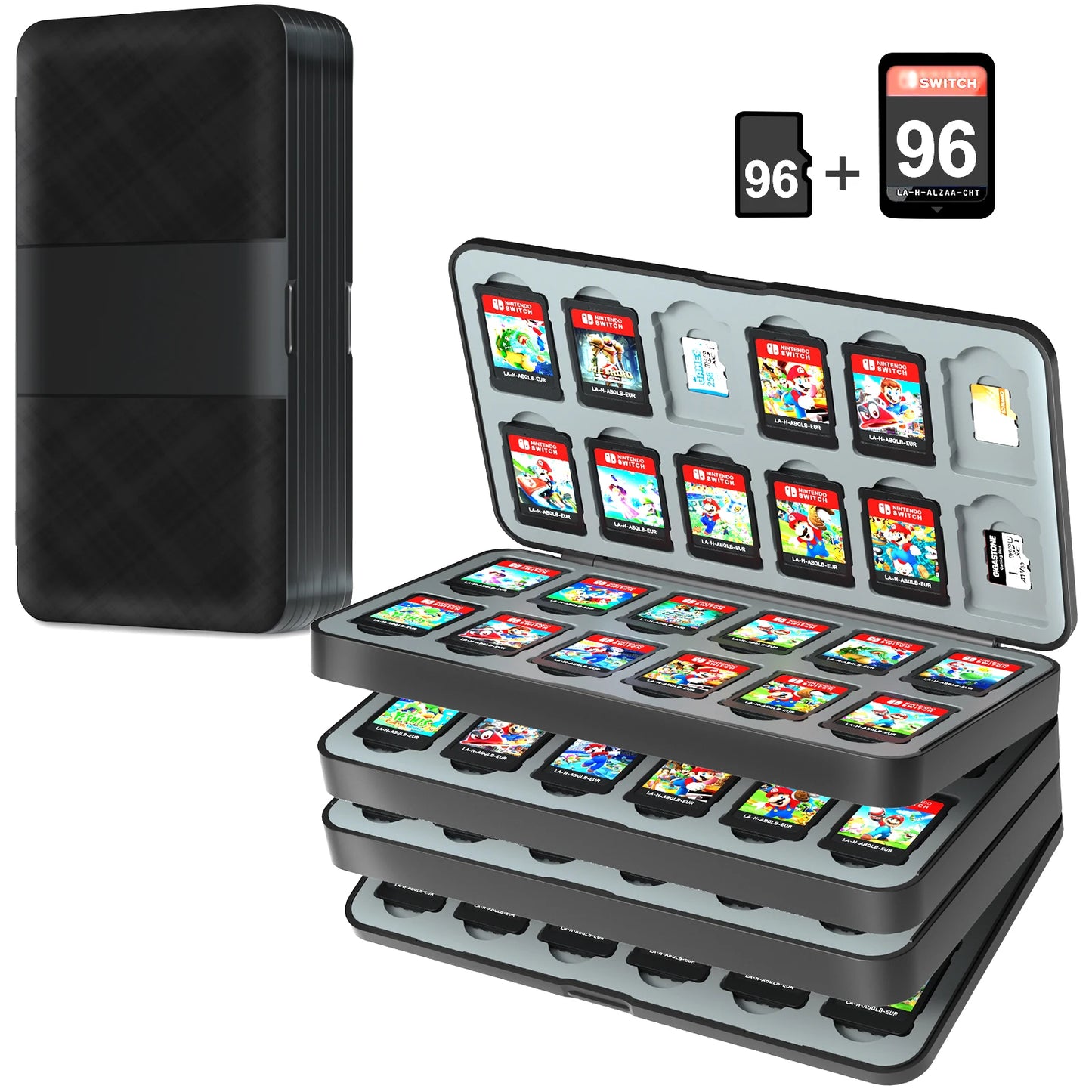 96 in 1 Storage Game Cards Case For Nintendo Switch OLED Protective Cards Case For Switch/Switch Lite