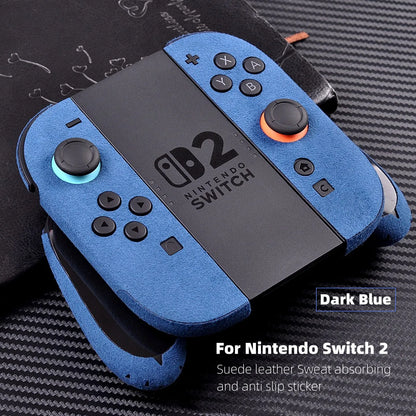 Suede Anti-Skid Sweat-Absorbent Joycon Grip Sticker for Nintendo Switch 2