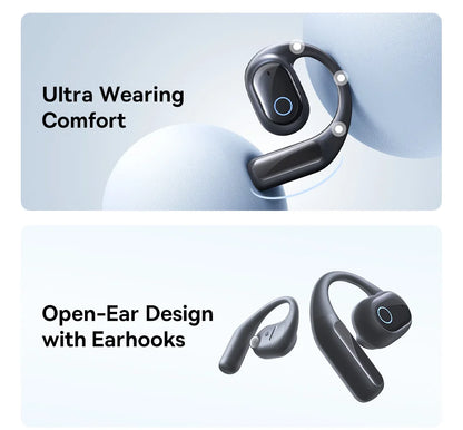 Baseus Eli 10i Fit Open-Ear Earphones Ear Hooks Wireless Bluetooth 5.4 Headphones IP54 Waterproof Air conduction Sports Earbuds