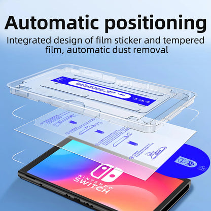 Screen Protector for Nintendo Switch 2 2025 9H Tempered Glass Switch2 Anti-Scratch & Bubble-Free Installation Kit