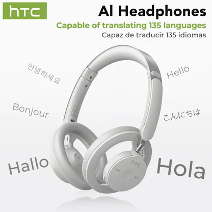 HTC HP06 Open-Ear Wireless Headphones Bluetooth V6.0 Airy Foldable AI Translate Headset