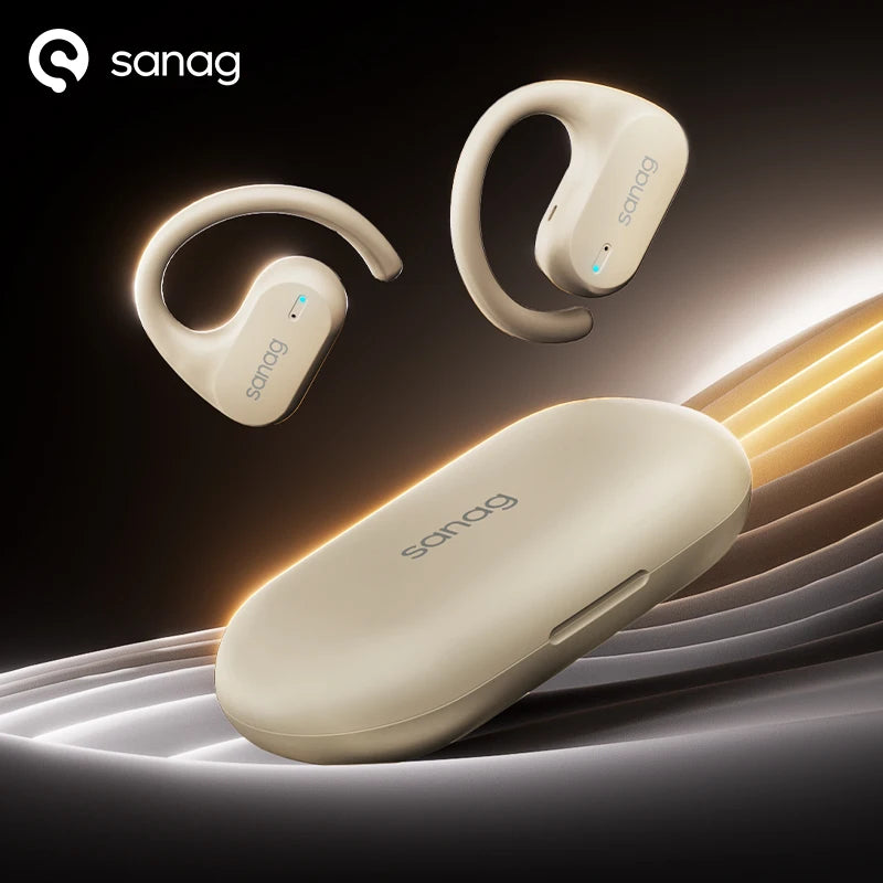 Sanag Z7 Pro Ear Hook Bluetooth Earphones Open Ear Hifi Sound Headphones 8 Hours Playback Wireless Headset Waterproof Earbuds