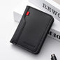 1PC New Ultra-thin Mini Soft PU Leather Credit Card Wallet Holder Short Vertical High Quality Men's Wallet