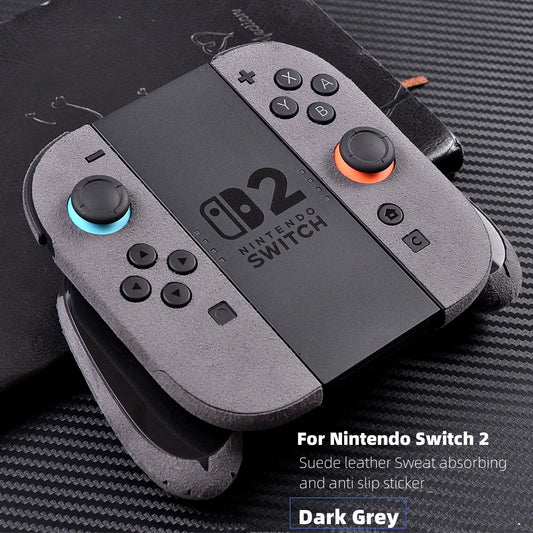 Suede Anti-Skid Sweat-Absorbent Joycon Grip Sticker for Nintendo Switch 2