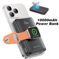 10000mAh Wireless Power Bank for iPhone MagSafe and Apple Watch 4-Ultra 2