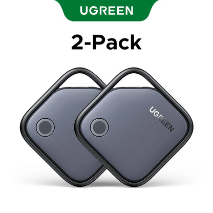 【2-Pack】 Smart Tag Bluetooth Tracker, Keys Finder Item Locator SmartTag Up to 2 Year Battery For iPhone Apple Find My (only IOS)