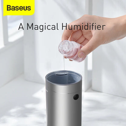 Baseus Car Oil Diffuser Humidifier Auto Air Purifier Air Freshener with LED Light For Car Aroma Aromatherapy