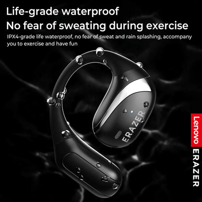 Lenovo ERAZER X9 Wireless Headphones OWS Sports Open Bluetooth Earphones with Mic Noise Reduction Water Resistant