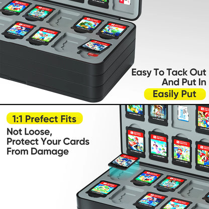 96 in 1 Storage Game Cards Case For Nintendo Switch OLED Protective Cards Case For Switch/Switch Lite