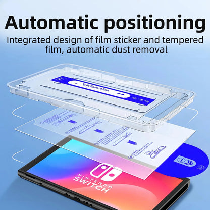 Screen Protector for Nintendo Switch 2 2025 9H Tempered Glass Switch2 Anti-Scratch & Bubble-Free Installation Kit