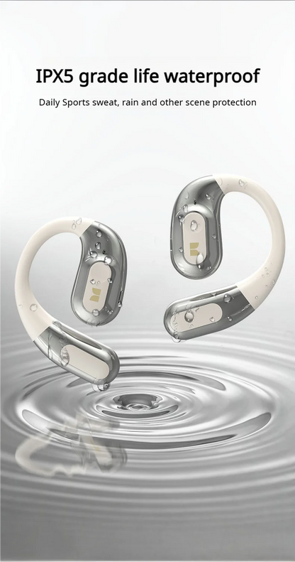 Monster AC330 Bluetooth 5.4 Earphones OWS Water-Resistant IPX5 Call 8H Playtime