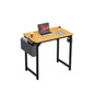 Computer Desk Writing Study Office Gaming Table Modern Simple Style Compact with Side Bag