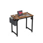 Computer Desk Writing Study Office Gaming Table Modern Simple Style Compact with Side Bag