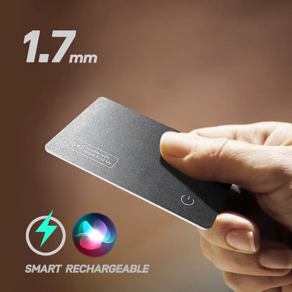 Find My Wireless Charging Tracking Wallet Card GPS  Smart Mini AirTag for apple devices