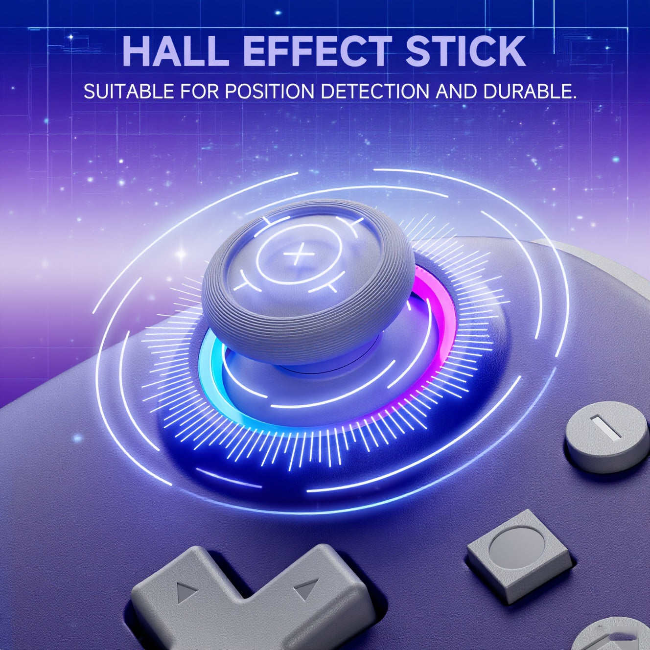 Wireless Controller for Nintendo Switch Oled/Switch/Lite, Wake-Up, Turbo, 6-Axis Gyro, Programmable for PC/Phone