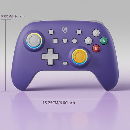 Wireless Controller for Nintendo Switch Oled/Switch/Lite, Wake-Up, Turbo, 6-Axis Gyro, Programmable for PC/Phone