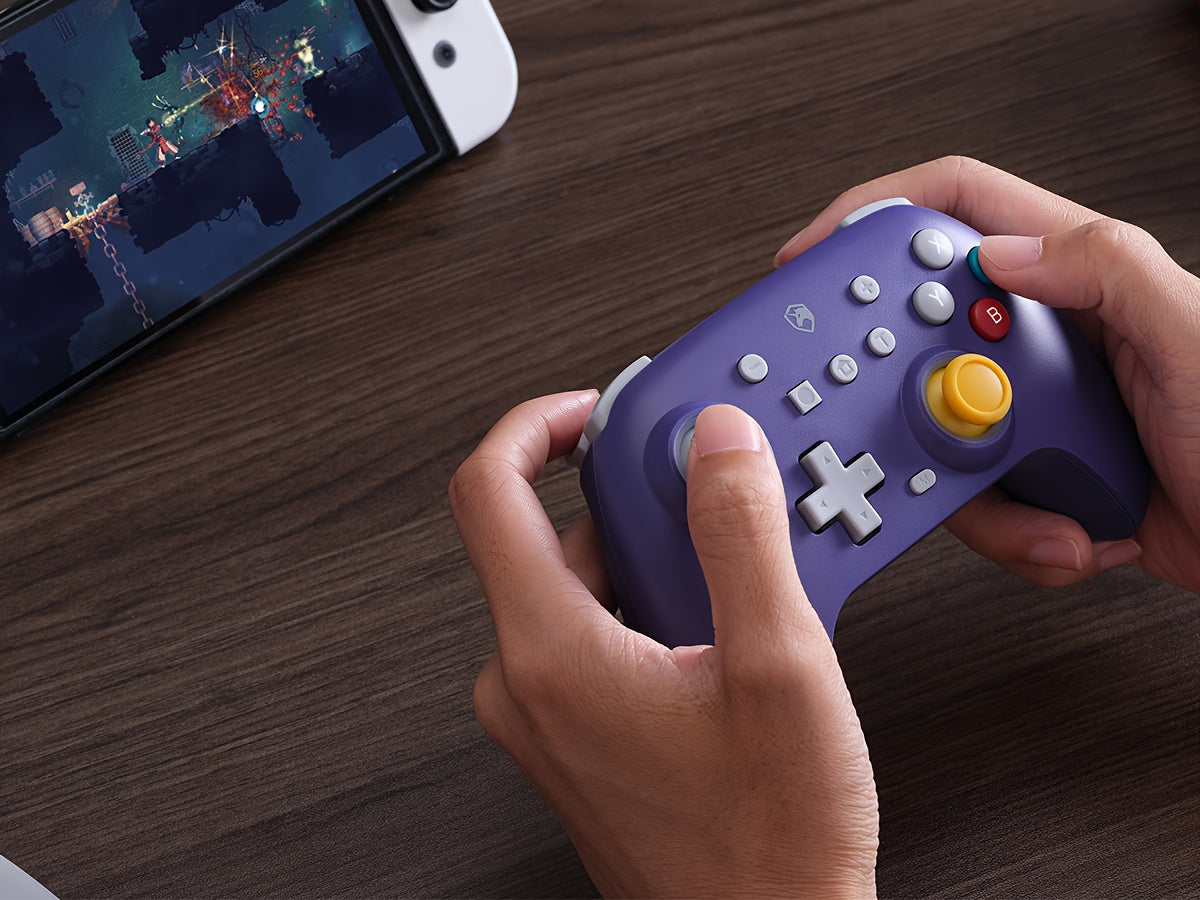 Wireless Controller for Nintendo Switch Oled/Switch/Lite, Wake-Up, Turbo, 6-Axis Gyro, Programmable for PC/Phone