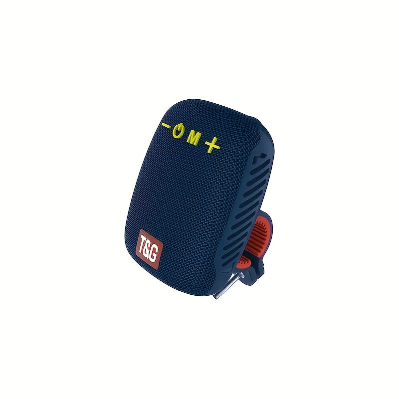 Outdoor Cycling Portable Speaker, a Compact Wireless Speaker for Cycling, Features IPX5 and TWS Capabilities. It Supports FM, TF Cards and USB Drives