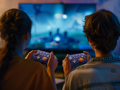 Wireless Controller for Nintendo Switch Oled/Switch/Lite, Wake-Up, Turbo, 6-Axis Gyro, Programmable for PC/Phone